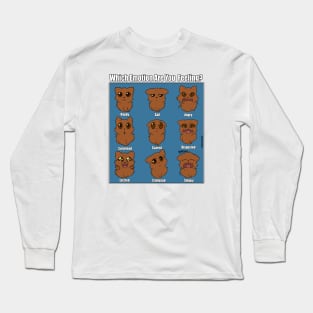 Emotions of A Cat Long Sleeve T-Shirt